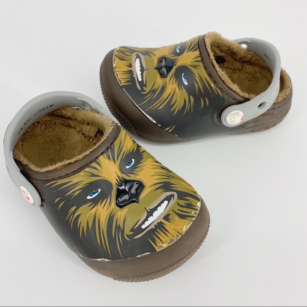 Crocs Fun Lab Faux Fur Chewbacca Clog Star Wars
